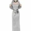 Smiffys Gothic Nun Costume, Grey -FANCY THAT FANCY DRESS Sales 43728