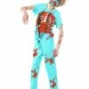 Smiffys Zombie Surgeon Costume, Blue -FANCY THAT FANCY DRESS Sales 44032