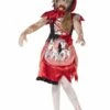 Smiffys Zombie Miss Hood Costume, Red 1 Smiffys Zombie Miss Hood Costume, Red -FANCY THAT FANCY DRESS Sales 44285