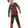 Smiffys Deluxe Zombie Clown Costume, Red & Green -FANCY THAT FANCY DRESS Sales 44293