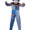 Smiffys Deluxe Sinister Clown Costume, Blue 1 Smiffys Deluxe Sinister Clown Costume, Blue -FANCY THAT FANCY DRESS Sales 44327