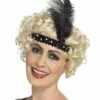Smiffys Flapper Headband, Black -FANCY THAT FANCY DRESS Sales 44662