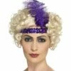 Smiffys Flapper Headband, Purple 1 Smiffys Flapper Headband, Purple -FANCY THAT FANCY DRESS Sales 44664