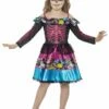 Smiffys Day Of The Dead Sweetheart Costume, Multi-Coloured 1 Smiffys Day Of The Dead Sweetheart Costume, Multi-Coloured -FANCY THAT FANCY DRESS Sales 44930