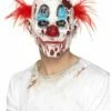 Smiffys Zombie Clown Mask, Foam Latex, Multi-Coloured