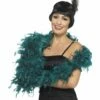 Smiffys Deluxe Boa, Teal -FANCY THAT FANCY DRESS Sales 45194