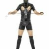 Smiffys Bondage Gimp Costume With Bodysuit, Black -FANCY THAT FANCY DRESS Sales 45599
