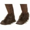 Smiffys Beast / Krampus Demon Hoof Shoe Covers, Brown -FANCY THAT FANCY DRESS Sales 47076