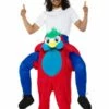 Smiffys Piggyback Parrot Costume, Multi-Coloured -FANCY THAT FANCY DRESS Sales 47158