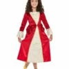 Smiffys Tudor Princess Costume, Red & Gold -FANCY THAT FANCY DRESS Sales 47747