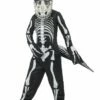 Smiffys Deluxe T-Rex Skeleton Costume, With Bodysuit, Blac -FANCY THAT FANCY DRESS Sales 48006