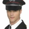 Smiffys Deluxe Military Hat, Black -FANCY THAT FANCY DRESS Sales 48042