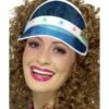 Smiffys 80s Light Up Visor, Blue 1 Smiffys 80s Light Up Visor, Blue -FANCY THAT FANCY DRESS Sales 48100