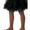 Smiffys Striped Tights, Childs, Red & Green 2 Smiffys Striped Tights, Childs, Red & Green -FANCY THAT FANCY DRESS Sales 48329
