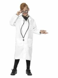 Smiffys Scientist Lab Coat, White