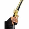 Smiffys Realistic Pirate Blunderbuss Pistol, Black & Gold