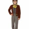 Smiffys Wind In The Willows Badger Deluxe Costume, Brown