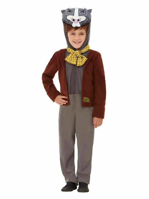 Smiffys Wind In The Willows Badger Deluxe Costume, Brown 3 Smiffys Wind In The Willows Badger Deluxe Costume, Brown