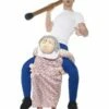 Smiffys Piggyback Grandma Costume, Multi-Coloured -FANCY THAT FANCY DRESS Sales 48813