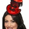 Smiffys Ring Master Mini Hat, Red