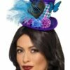 Smiffys Mad Hatter Mini Feather Hat, Purple -FANCY THAT FANCY DRESS Sales 48887