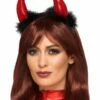 Smiffys Metallic Devil Horn Headband, Red & Black -FANCY THAT FANCY DRESS Sales 49107 2