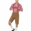 Smiffys Mr Bavarian Costume, Red & Brown -FANCY THAT FANCY DRESS Sales 49656 9