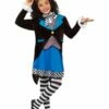 Smiffys Deluxe Little Miss Hatter Costume, With Dress, Mul -FANCY THAT FANCY DRESS Sales 49693 6