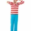 Smiffys Where’s Wally? Deluxe Costume, Red & White -FANCY THAT FANCY DRESS Sales 50279 3