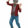 Smiffys Werewolf Costume, Red
