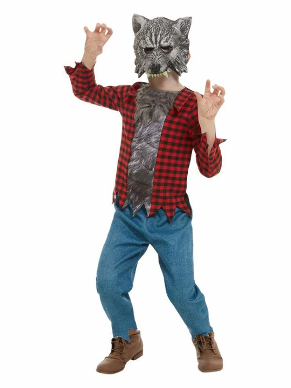 Smiffys Werewolf Costume, Red 3 Smiffys Werewolf Costume, Red