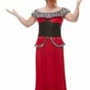 Smiffys Bearded Lady Costume, Red -FANCY THAT FANCY DRESS Sales 50806 9