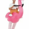 Smiffys Inflatable Ride Em Flamingo Costume, Pink -FANCY THAT FANCY DRESS Sales 50962