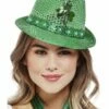 Smiffys Paddy’s Day Light Up Sequin Trilby Hat -FANCY THAT FANCY DRESS Sales 51116 2