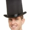 Smiffys Deluxe Top Hat, Black