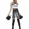 Smiffys Fever Vamp Cheerleader, Black & White -FANCY THAT FANCY DRESS Sales 52189 1