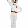 Smiffys Danger Mouse Costume, White & Red 2 Smiffys Danger Mouse Costume, White & Red -FANCY THAT FANCY DRESS Sales 52254