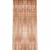 Smiffys Shimmer Curtain, Rose Gold