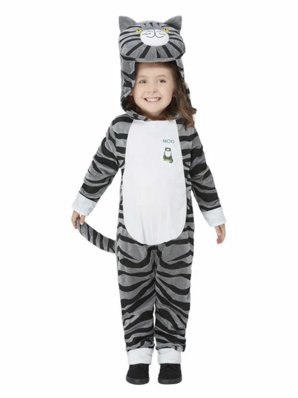 Smiffys Mog The Cat Deluxe Costume, Grey 3 Smiffys Mog The Cat Deluxe Costume, Grey