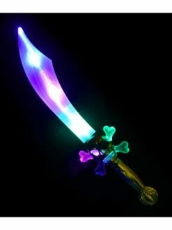 Smiffys LED Light Up Curved Pirate Sword