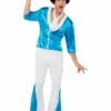 Smiffys 70s Super Glam Costume, Blue -FANCY THAT FANCY DRESS Sales 55059 8