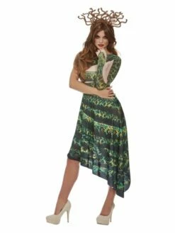 Smiffys Medusa Costume, Green