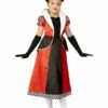 Smiffys Queen Of Hearts Costume, Red