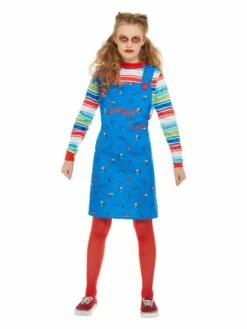 Smiffys Chucky Costume, Blue