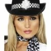Smiffys Policewoman’s Hat, Black -FANCY THAT FANCY DRESS Sales 8401 2