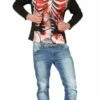 Skeleton Chained 3D Print Shirt -FANCY THAT FANCY DRESS Sales AC244 scaled 1