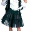Long Petticoat (Black) – Black -FANCY THAT FANCY DRESS Sales AC273 scaled 1