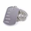 Dog Tag Necklace -FANCY THAT FANCY DRESS Sales BA028