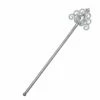 Silver Wand With Clear Stones -FANCY THAT FANCY DRESS Sales BA2130