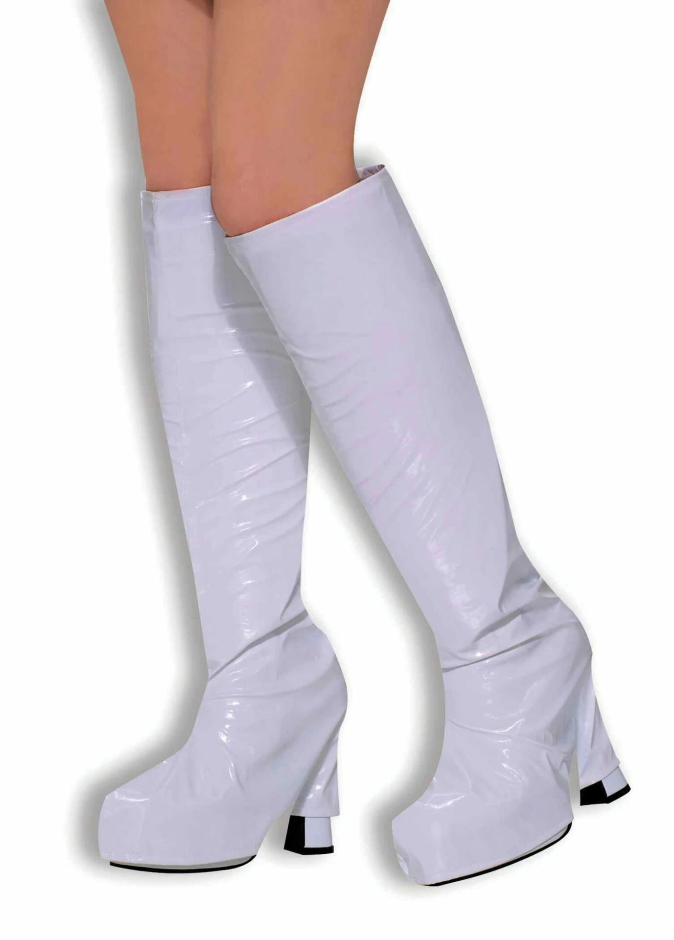 White Go Go Boot Tops 3 White Go Go Boot Tops